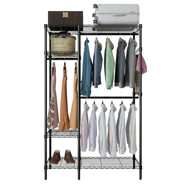 R&B Wire Products USA ガーメントラック R&B Wire® | Industrial Portable Clothing Rack | 60