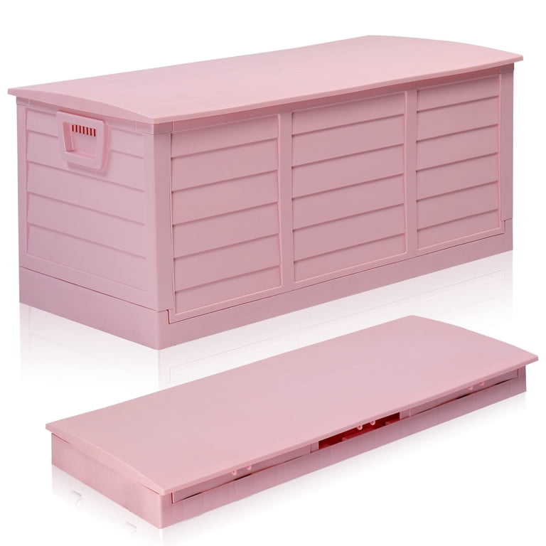 TAMOKAN フレッシュネスキーピングボックス 5L Ktaxon 75gal Outdoor Storage Box, Collapsible Resin Deck Container