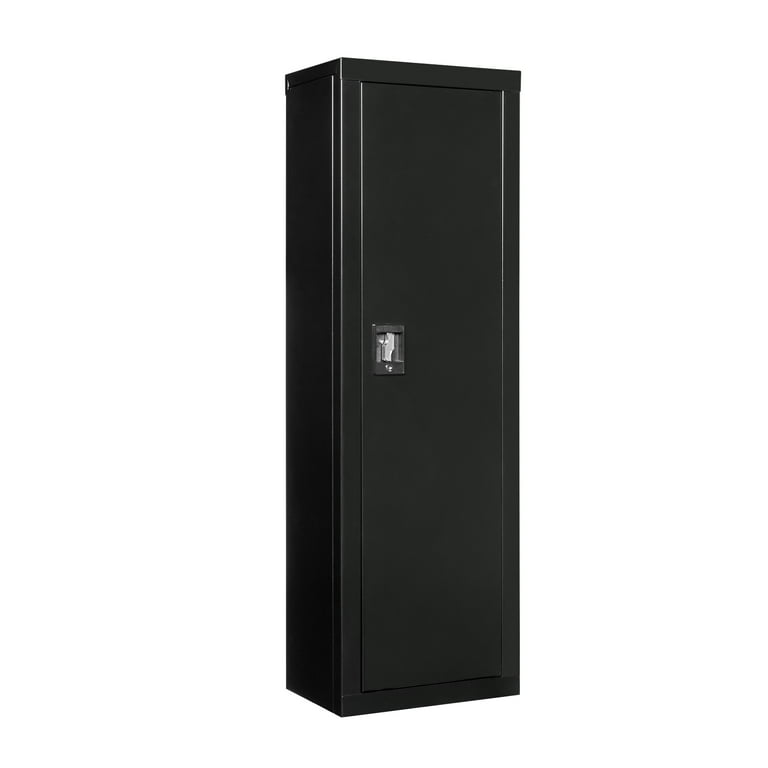 Ktaxon Upgraded Electronic 5 Rifle Gun Safe Large Firearms Shotgun Storage Cabinet with Small Lock Box, Size: (11.81 x 13.78 x 57) / (30 x 35 x 145)cm