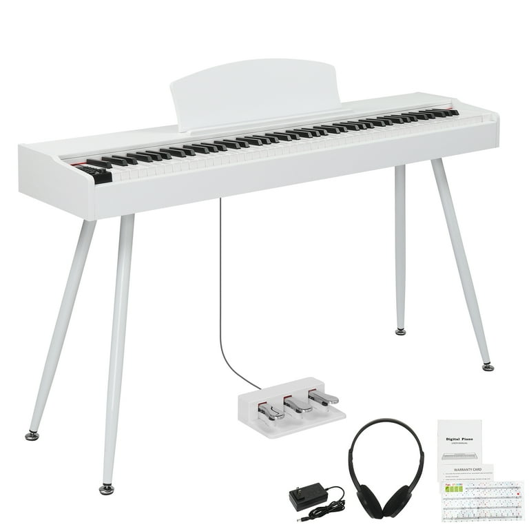 鍵盤楽器 Organ piano with stand Amazon.com: Ktaxon 88 Key Keyboard Piano Weighted Action