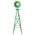 thumbnail image 1 of Ktaxon 8FT Weather Resistant Yard Garden Windmill Green, 1 of 9