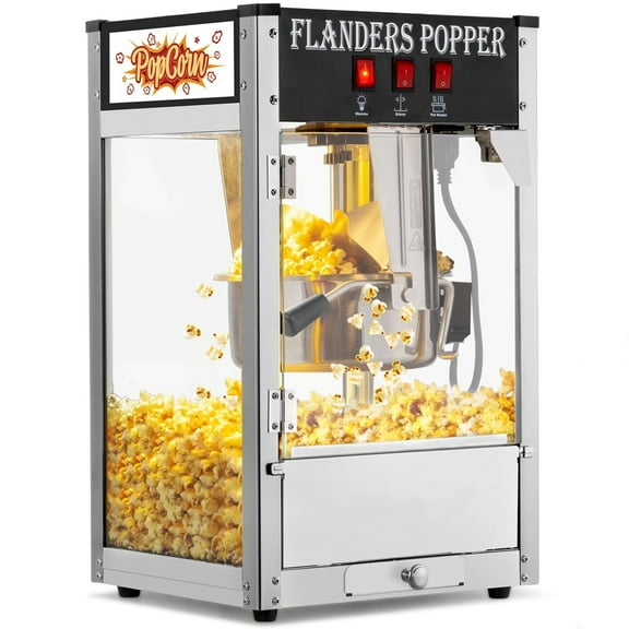 Ktaxon 8oz Popcorn Maker Machine, 32 Cups, Countertop Popper with Kettle, ETL