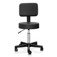 thumbnail image 1 of Ktaxon Adjustable Rolling Stool with Back for Medical Lab, Black, 1 of 8