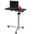 thumbnail image 1 of Ktaxon Adjustable Rolling Table Desk Laptop Notebook Stand Tiltable Tabletop Desk Sofa/bed Side Table Hospital Table Stand Lockable Casters, 1 of 9