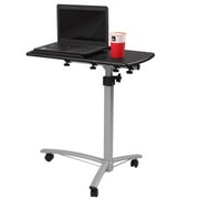 Ktaxon Adjustable Rolling Table Desk Laptop Notebook Stand Tiltable Tabletop Desk Sofa/bed Side Table Hospital Table Sta