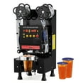 thumbnail image 1 of Ktaxon Cup Sealer Machine, 500-650 Cups/H, LCD Display, for 88-95mm Cups, Black, 1 of 8