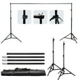 thumbnail image 1 of Ktaxon Background Support Stand Photo Backdrop Crossbar Kit Lighting Studio Tripod Set, 1 of 10