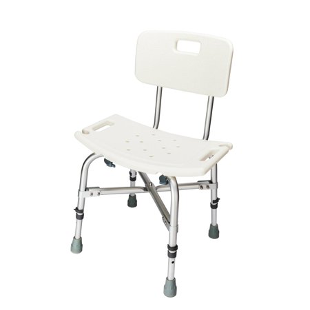Ktaxon Bath Chair Bath Bench Shower Stool Backrest Adjustable Heavy-duty