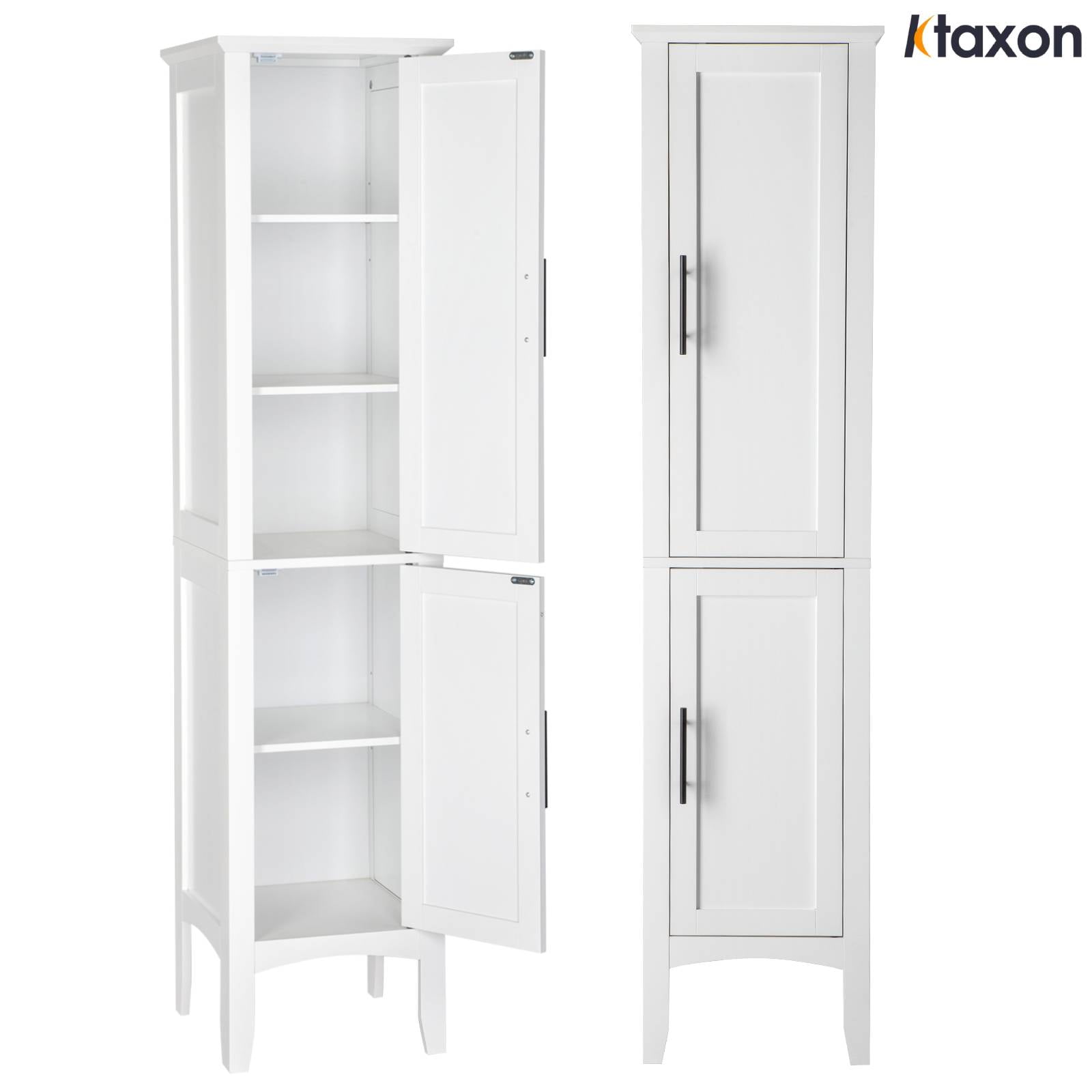Ktaxon Bathroom Storage Cabinet Narrow Tall, Freestanding Cabinet ...