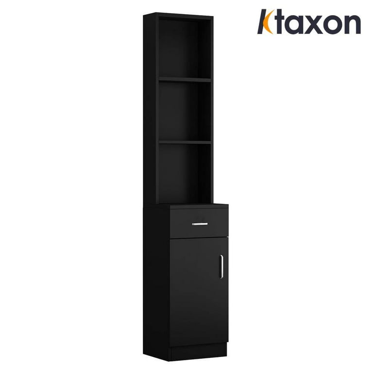 Ktaxon Slim Styling Tall Storage Cabinet for Small Spaces 