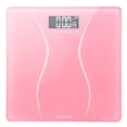 thumbnail image 1 of Ktaxon Bathroom Weight Scale, Highly Accurate Digital Bathroom Body Scale, Measures Weight up to 180kg/396 lbs., Pink, 1 of 10