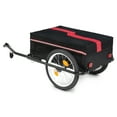 Ktaxon Bike Cargo Trailer with Removable Cover, Bicycle Wagon Trailer