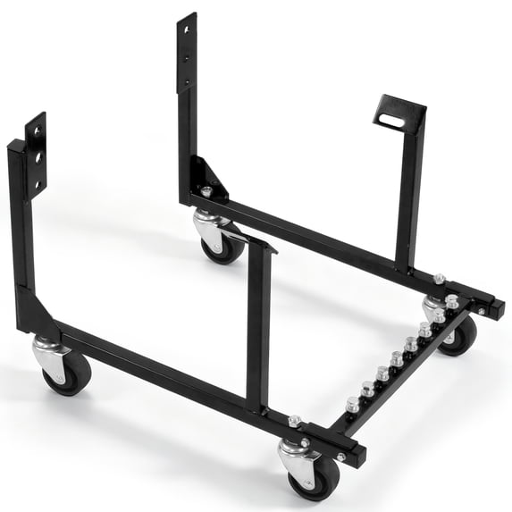 Ktaxon Chevrolet Engine Cradle Stand with Wheels, 1000 lbs Rolling Engine Dolly Compatible with Chevy Dolly Mover Repair Rebuild, Steel Construction