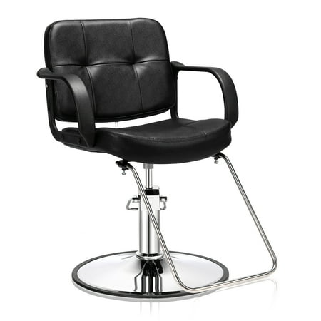 Ktaxon Classic Hydraulic Barber Chair, Portable Modern Beauty Spa Shampoo Hair Styling Haircut Equipment, Salon Station Furniture, Adjustable Height