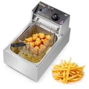 Ktaxon Electric Deep Fryer, 11.4QT 2500W Stainless Steel Nonstick Tank for Home