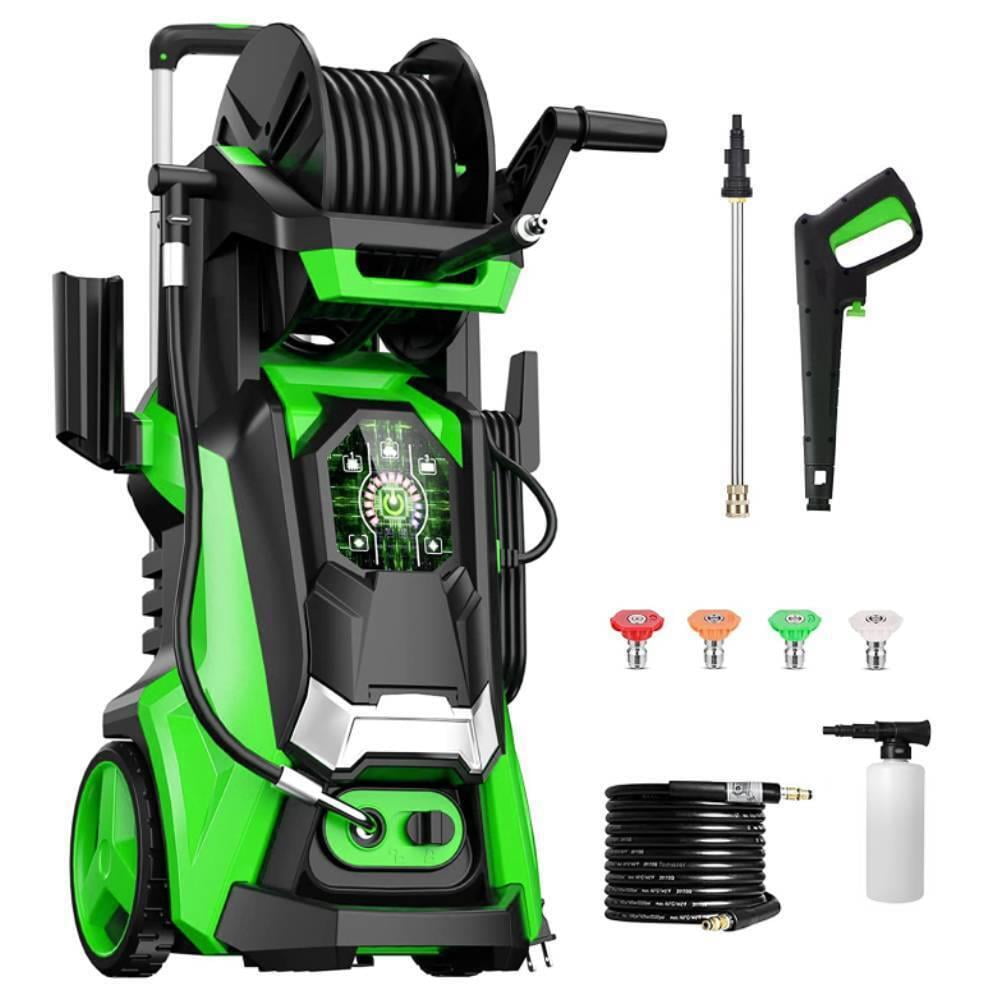 Ktaxon Electric Pressure Washer, 3800PSI Max 2.8 GPM, for Car/Driveway/Patio/Pool Clean, Touch