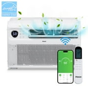Ktaxon Energy Star 8000 BTU Inverter Window Air Conditioner, Energy-Saving Window AC Unit with APP & Voice Control, Ultra Quiet & Easy Installtion Design, Work with Alexa/Google Assistant, 115V/60Hz