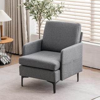 Linen Fabric Dining Chairs in Accent Chairs Walmart