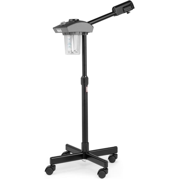 Ktaxon Facial Steamer Machine with 180° Rotating Spray, Auto Shut-off, Black