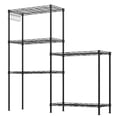 thumbnail image 1 of Ktaxon 59"x21"x11.5" Heavy Duty 5-Tier Wire Shelving Rack Adjustable Shelf Storage, Black, 1 of 15