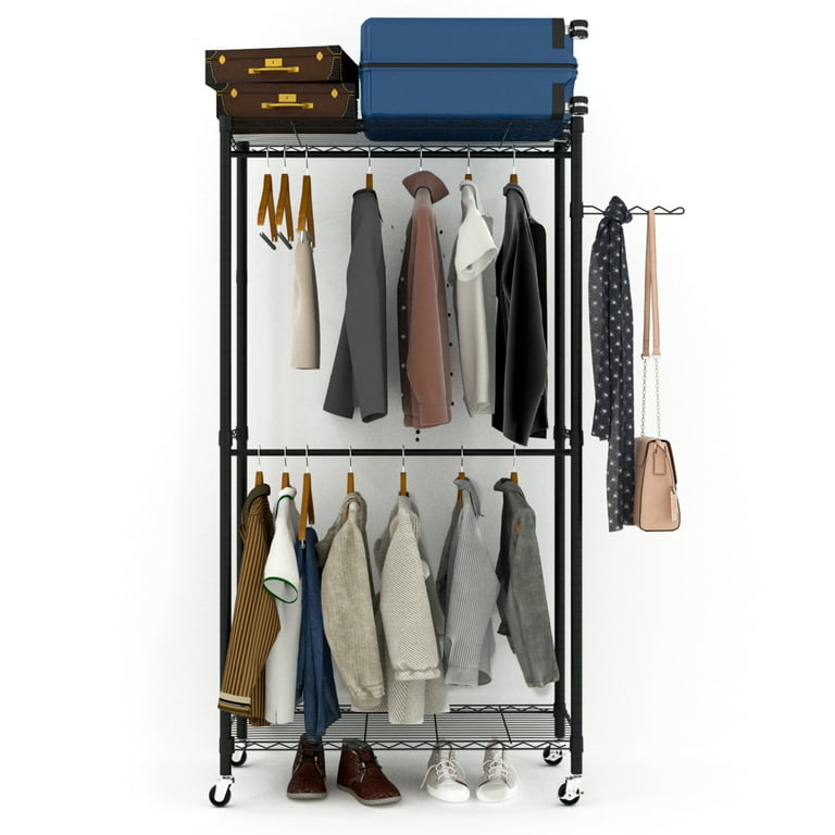 https://i5.walmartimages.com/seo/Ktaxon-Heavy-Duty-Rolling-Garment-Rack-Portable-Double-Hanging-Rod-Clothing-Rack-with-Adjustable-Shelves-2-Tier-Closet-Storage-Organizer-Unit-Black_363f0185-3522-42c5-816d-3a9593e85c15.646201cfbb65b0139cccd24bc0c8dad9.jpeg?odnHeight=768&odnWidth=768&odnBg=FFFFFF
