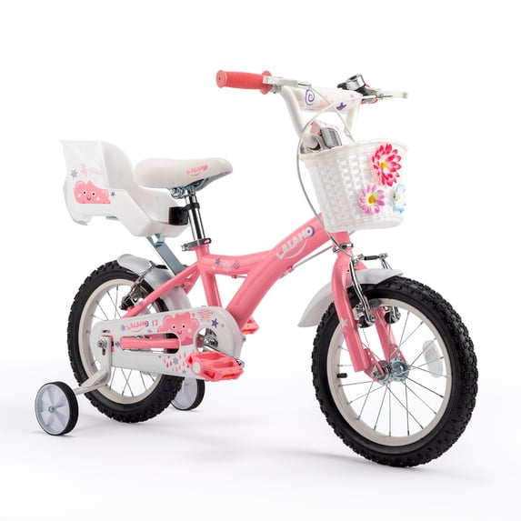Ktaxon Kids Bike for Ages 2-5 Years Old, 12 Inches Kid's Bikes with Training Wheels, Children Bicycle for Boys Girls, Easy to Assemble, Learning to Ride, Blue