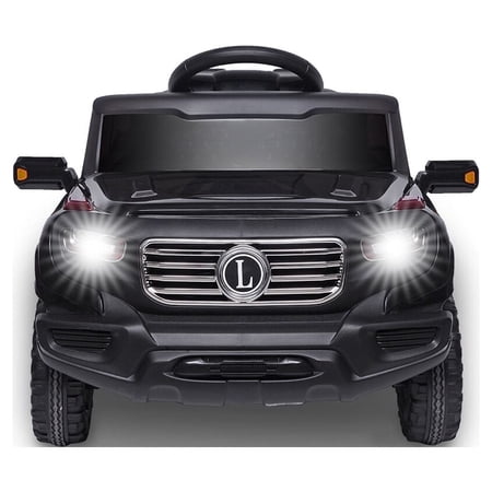 Ktaxon Kids Ride-On Car 6V Battery Motorized Vehicles Children's Toy Sports Car Safe w/ Remote Control, 3 Speeds, Music, Seat Belts, LED Lights