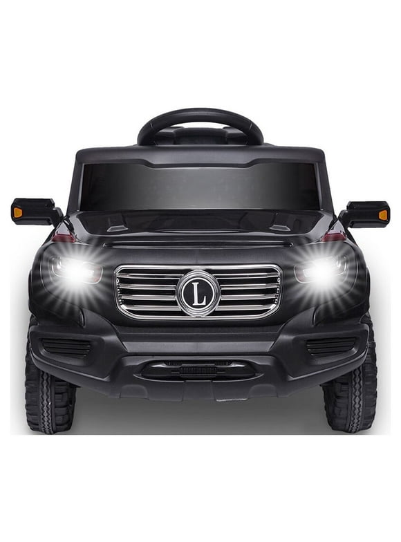 Ktaxon Kids Ride-On Car 6V Battery Motorized Vehicles Children's Toy Sports Car Safe w/ Remote Control, 3 Speeds, Music, Seat Belts, LED Lights