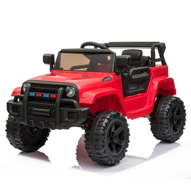 Ktaxon Kids Ride On Truck Rechargeable 12V Battery Powered Electric Car ...