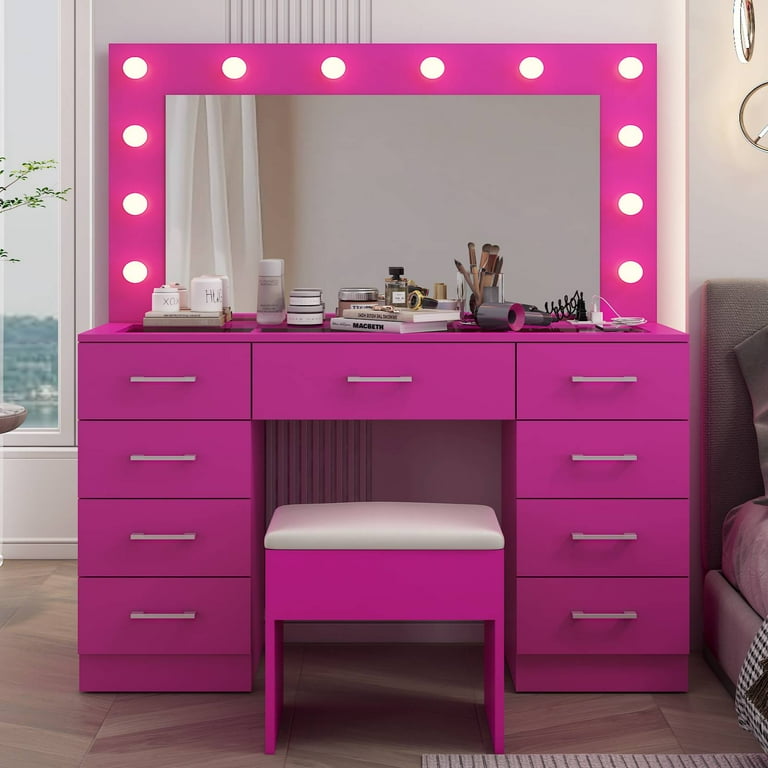 Walmart Black Friday Deals 2025 Ktaxon Large Makeup Vanity, Get