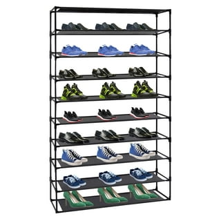 Simplify 50 Pair Grey Shoe Rack