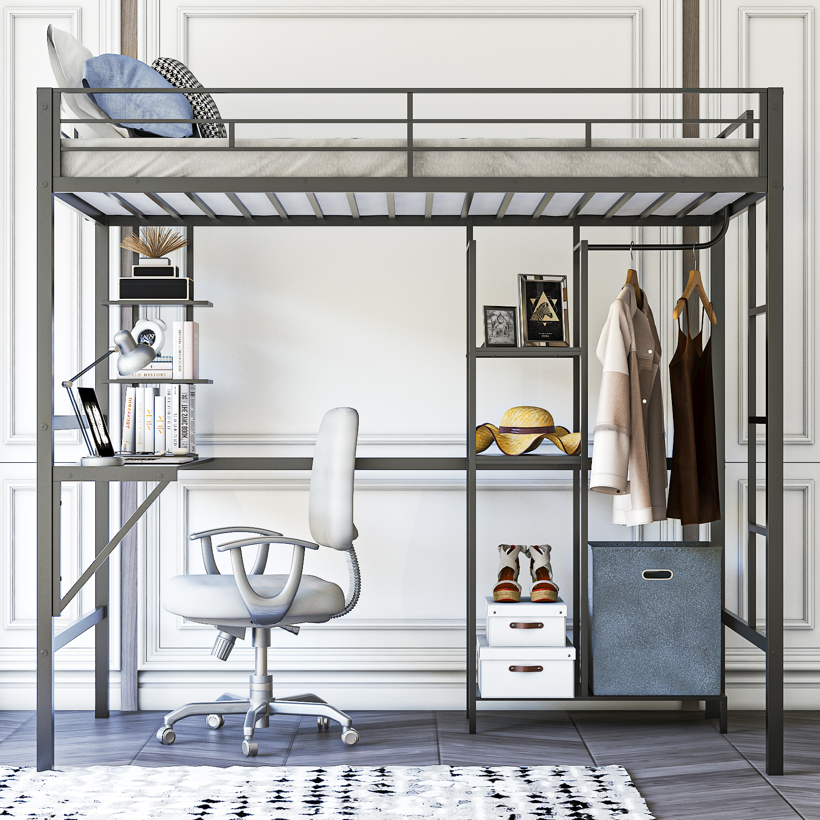 Best Images Review Of Ktaxon Twin Size Loft Bed