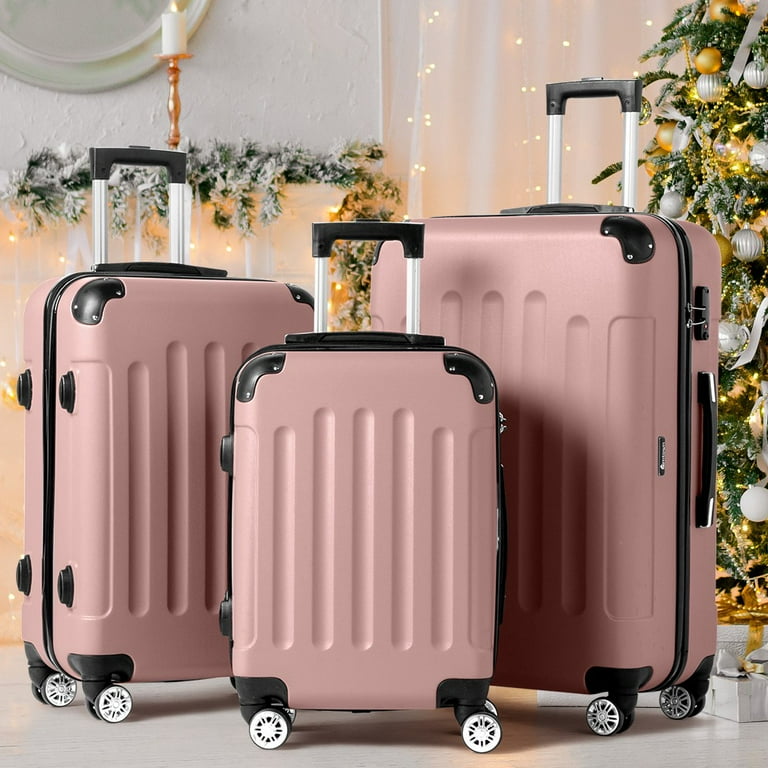 Ktaxon Luggage Piece Sets, ABS Hardside Lightweight Suitcase