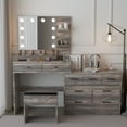 Ktaxon Makeup Vanity with 9 Drawers&USB Charging Station, Vanity Desk