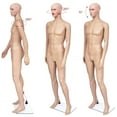 thumbnail image 1 of Ktaxon Male Body Model Plastic Mannequin Full Body Dress Form Shopwindow Display, 1 of 8