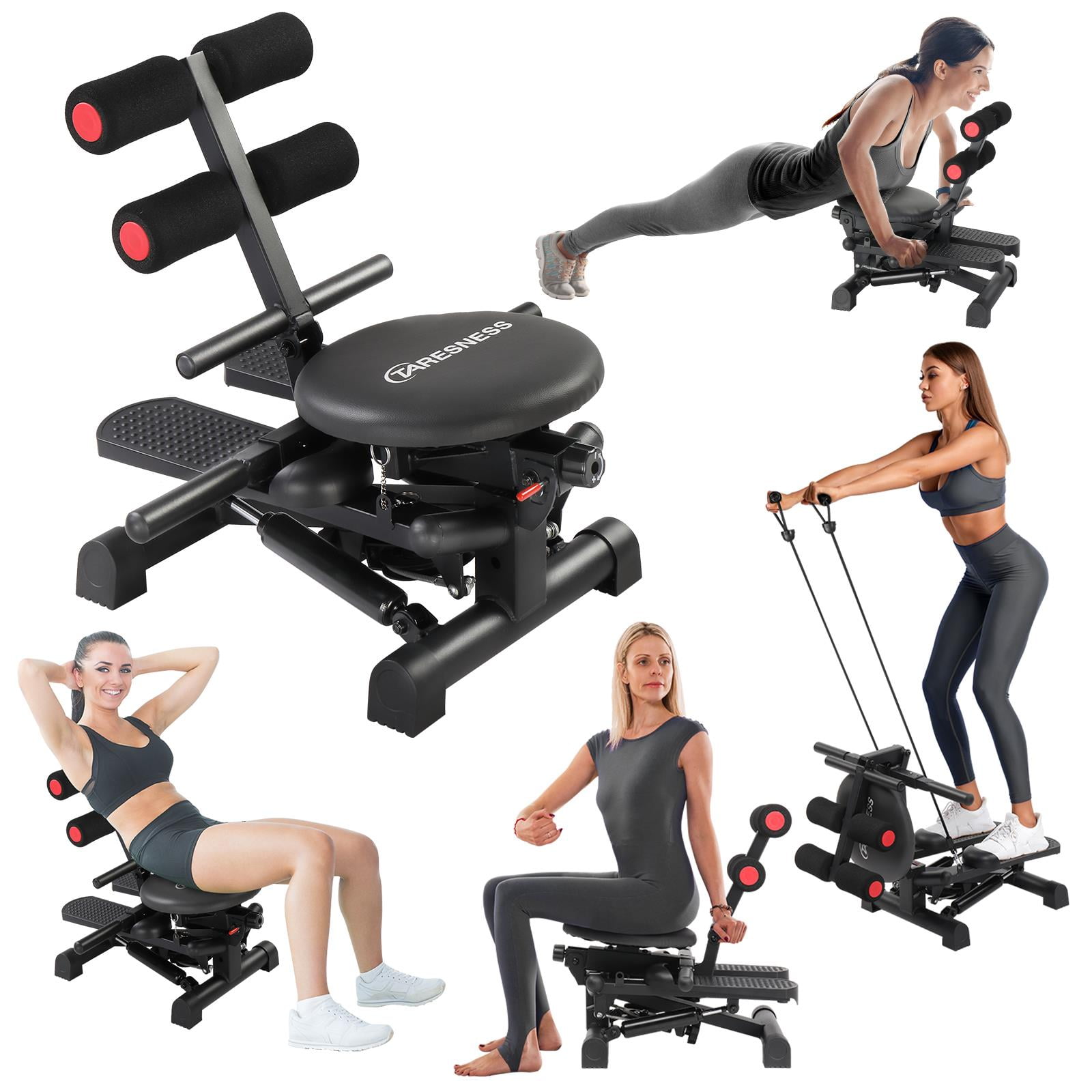 Mini Stepper With LCD Monitor Portable Fitness Exercise Equipment –  TheCaringHut