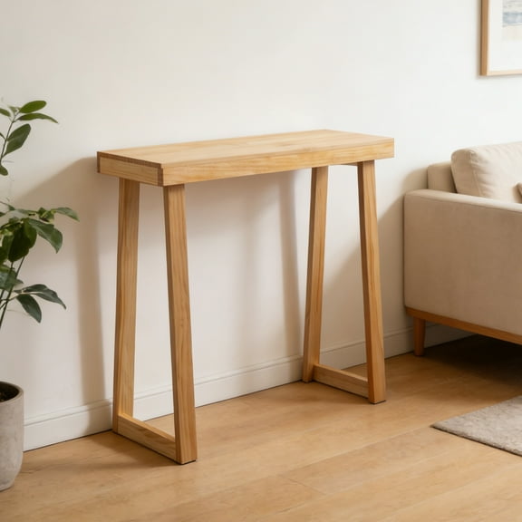 Ktaxon Modern Wood Console Table 36" Entryway Table for Living Room, Multifunctional  Sofa Side Table Rectangle Foyer Table, Media Console Table for Home