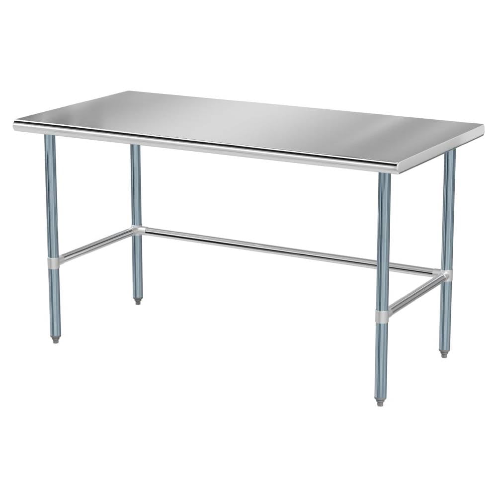 Ktaxon Open Base Stainless Steel Table 60 x 30 Inches, NSF Commercial ...