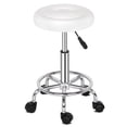 thumbnail image 1 of Ktaxon PU Leather Rolling Salon Stool, Height Adjustable Spa Drafting Tattoo Work Massage Stool Task Chair, 1 of 12