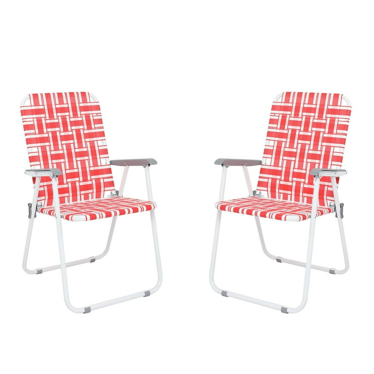 Red and white deck chairs hot sale