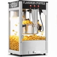 thumbnail image 1 of Ktaxon Popcorn Machine, 10 oz Kettle 4 Gal Theater Style Countertop, Black, 1 of 8