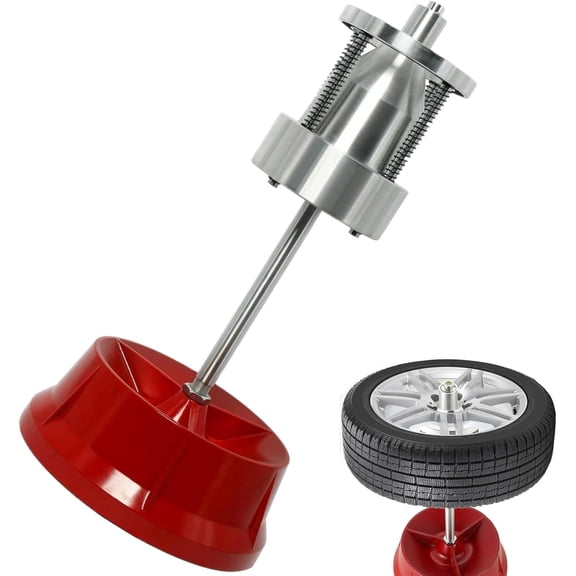 Ktaxon Portable Bubble Wheel Balancer, Heavy Duty Wheel Balancer with Bubble Level, Tire Balancing for Cars & Trucks, Rim Tire Balancer Machine for Car Light Truck Repair
