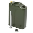 thumbnail image 1 of Ktaxon Portable Jerry Can 20L 5Gal Capacity, Emergency Backup Fuel Container, Army Green, EU, Standard, 1 of 10