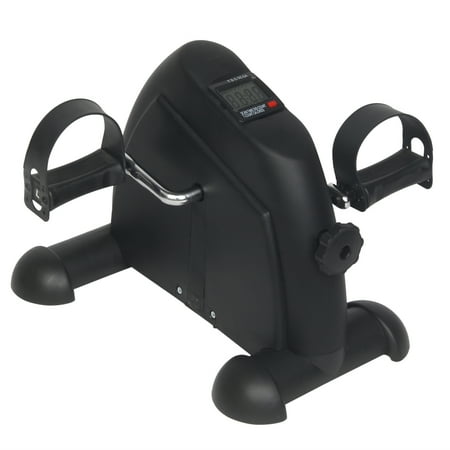 Ktaxon Portable Mini Trainer Bike Desk Exercise, Home Office Mini Peddle Bike, with LCD Screen, Black
