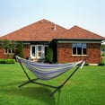 thumbnail image 1 of Ktaxon Portable Outdoor Polyester Hammock Set Garden Swing Set, 1 of 11