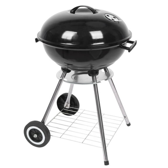 Ktaxon Portable Steel Charcoal Grill BBQ Grill Spherical Design Black