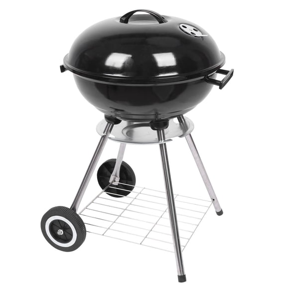 Ktaxon Portable Steel Charcoal Grill BBQ Spherical Design Black