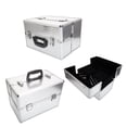 thumbnail image 1 of Ktaxon Pro Aluminum Makeup Train Storage Case Jewelry Box Cosmetic Organizer Lockable, 1 of 5