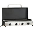 thumbnail image 1 of Ktaxon 4 Burner Propane Griddle Flat Top Gas Grill 40000 BTU with Lid,Ceramic Coated Cast Iron Pan,Portable, 1 of 8