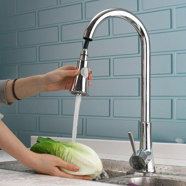 Ktaxon Commercial Stainless Steel Single Handle Pull Down Sprayer Kitchen Faucet, Pull Out Kitchen Faucets Brushed Nickel Ktaxon Commercial Stainless Steel Single Handle Pull Down Sprayer Kitchen Faucet, Pull Out Kitchen Faucets Brushed Nickel